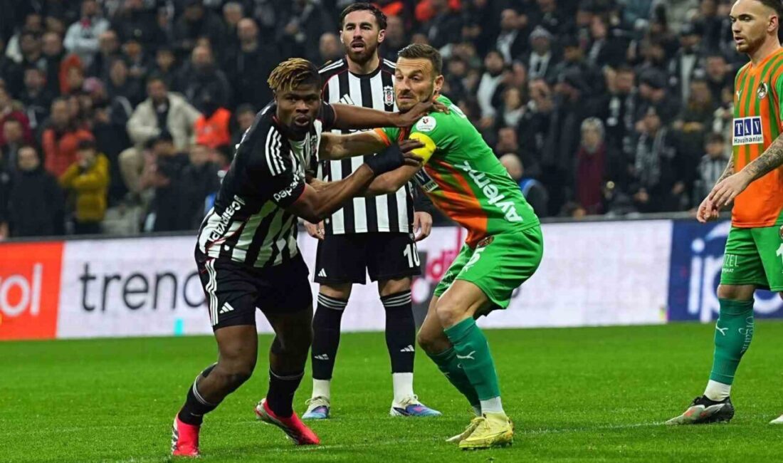 Trendyol Süper Lig’in 21. haftasında Beşiktaş evinde Corendon Alanyaspor ile