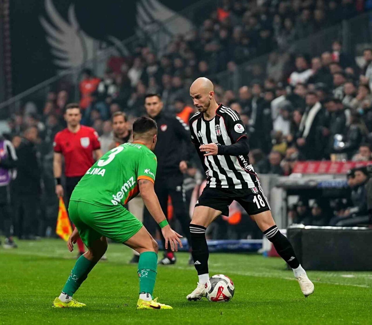 Trendyol Süper Lig’in 21. haftasında Beşiktaş, konuk ettiği Corendon Alanyaspor