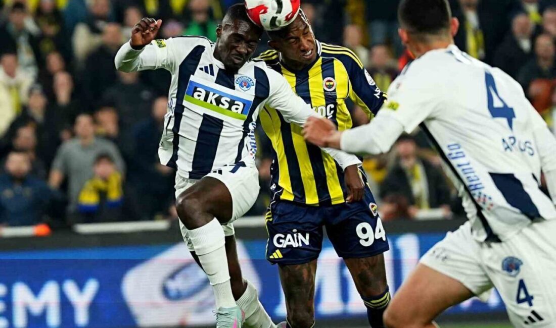 Trendyol Süper Lig’in 23. hafta kapanış maçında Fenerbahçe, Kasımpaşa’yı konuk
