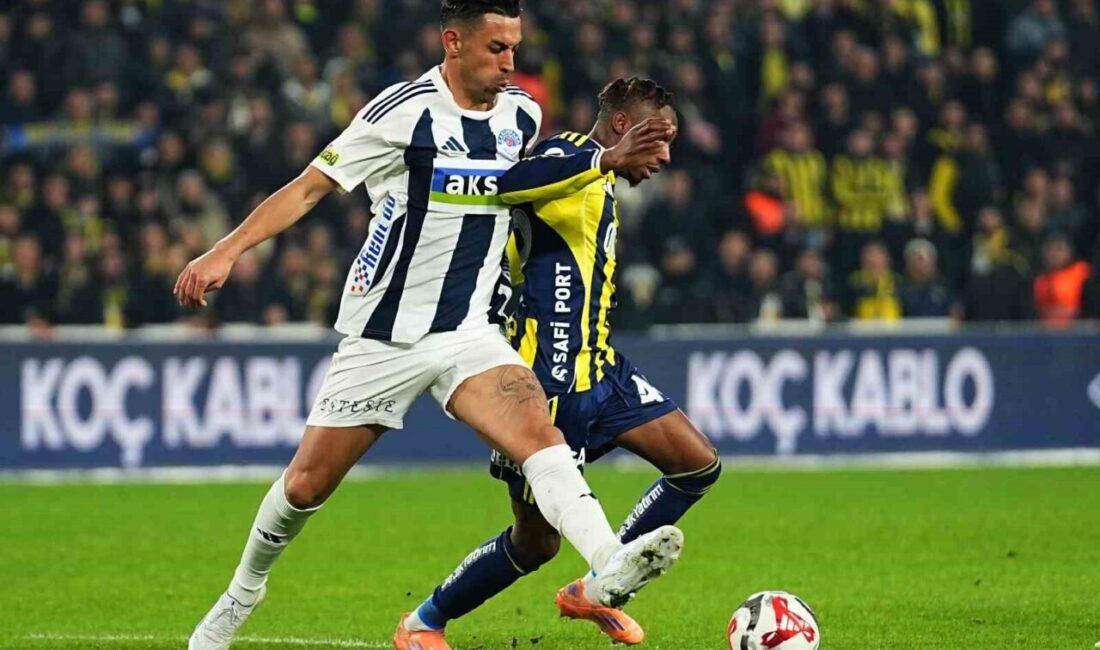 Trendyol Süper Lig’in 23. hafta kapanış maçında Fenerbahçe, sahasında karşılaştığı