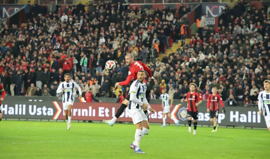 Trendyol Süper Lig’in 21. haftasında Gaziantep Futbol Kulübü, sahasında Kasımpaşa