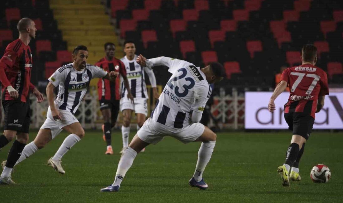 Gaziantep Futbol Kulübü, Trendyol Süper Lig’in 21. haftasında Kasımpaşa’yı konuk