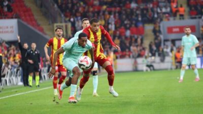 Trendyol Süper Lig’in 22. haftasında Göztepe, sahasında Kayserispor ile golsüz