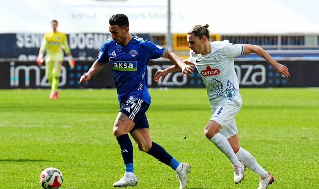 Trendyol Süper Lig’in 24. haftasında Kasımpaşa, sahasında karşılaştığı Çaykur Rizespor’a