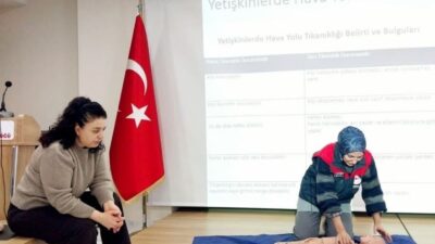 Tunceli İl Tarım ve Orman Müdürlüğü Müdürlüğü ilkyardım eğitmenleri tarafından
