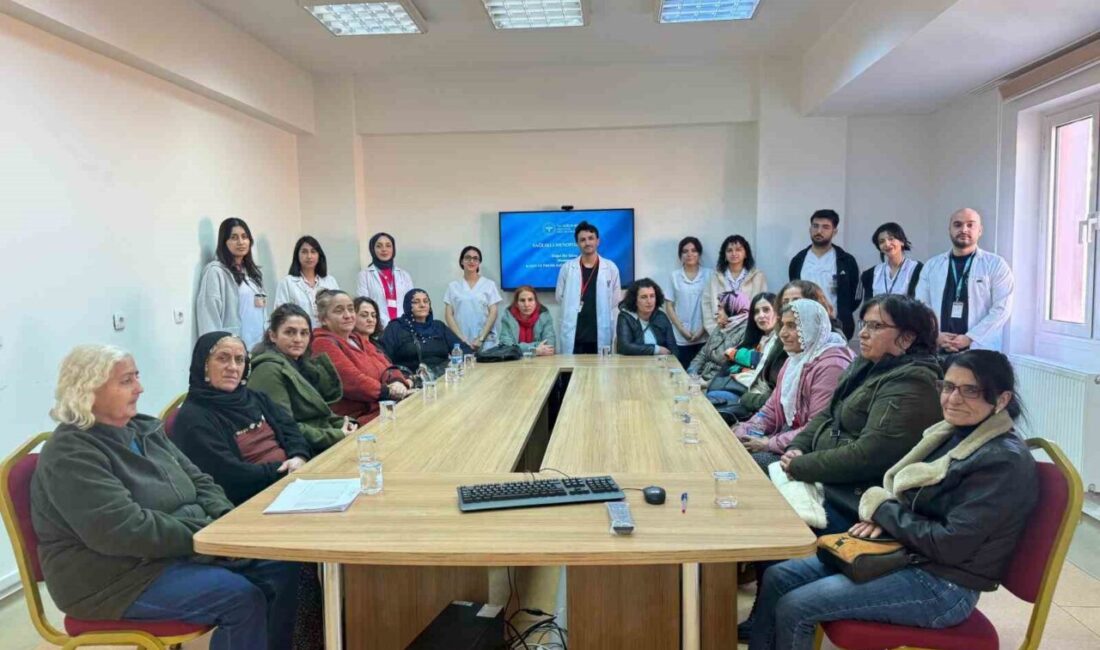 Tunceli’de kadınlara ücretsiz tarama, eğitim ve danışmanlık hizmeti sunulan “Menopoz