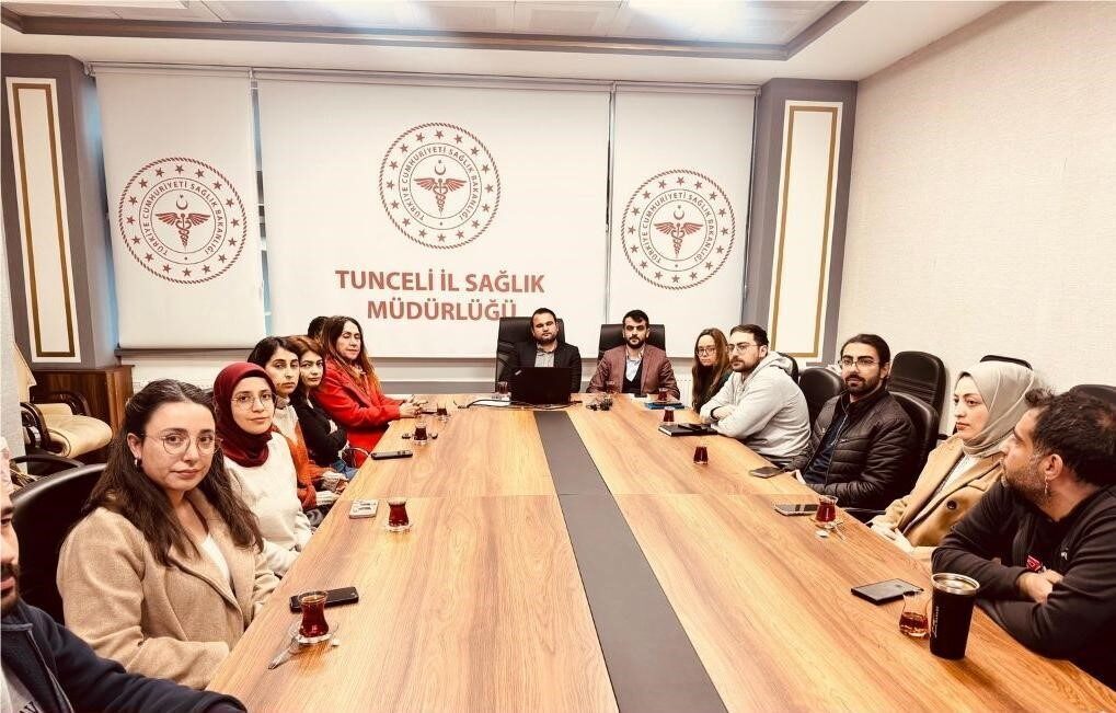 Tunceli İl Sağlık Müdürlüğü tarafından hizmet içi eğitim verildi. Tunceli