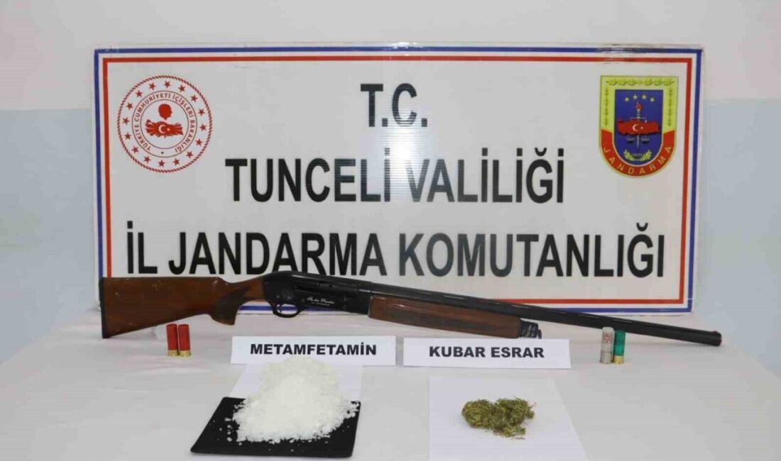 Tunceli’de düzenlenen uyuşturucu operasyonlarında 15 şüpheli gözaltına alınırken, 4 şüpheli