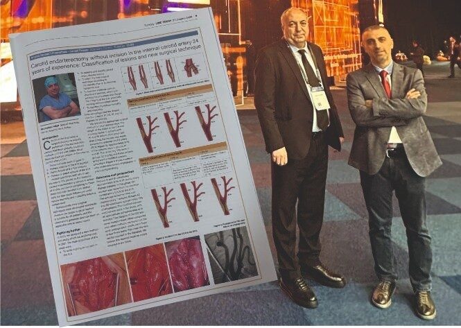 Şah damarlarında meydana gelen ciddi darlık ve tıkanıklıkların tedavisinde, İzmirli