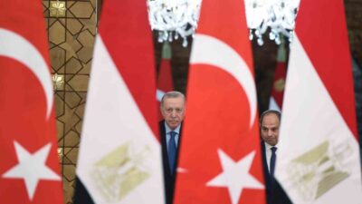 Cumhurbaşkanı Recep Tayyip Erdoğan ile Mısır Cumhurbaşkanı Abdülfettah es-Sisi’nin huzurunda