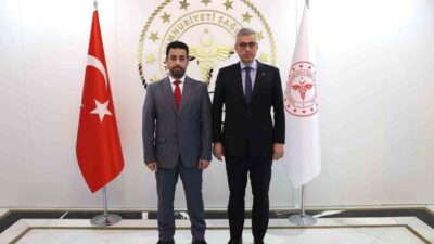 Suriye Sağlık Bakanı Musab Nizal el-Ali Sağlık Bakanı Kemal Memişoğlu’nu