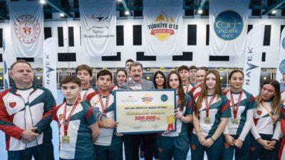 Samsun’un ev sahipliğinde düzenlenen 2026 Türkiye U15 Okçuluk Ligi finallerinin