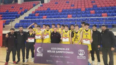 17-21 Şubat tarihleri arasında düzenlenen U18 Erkekler Bölge Şampiyonası, büyük