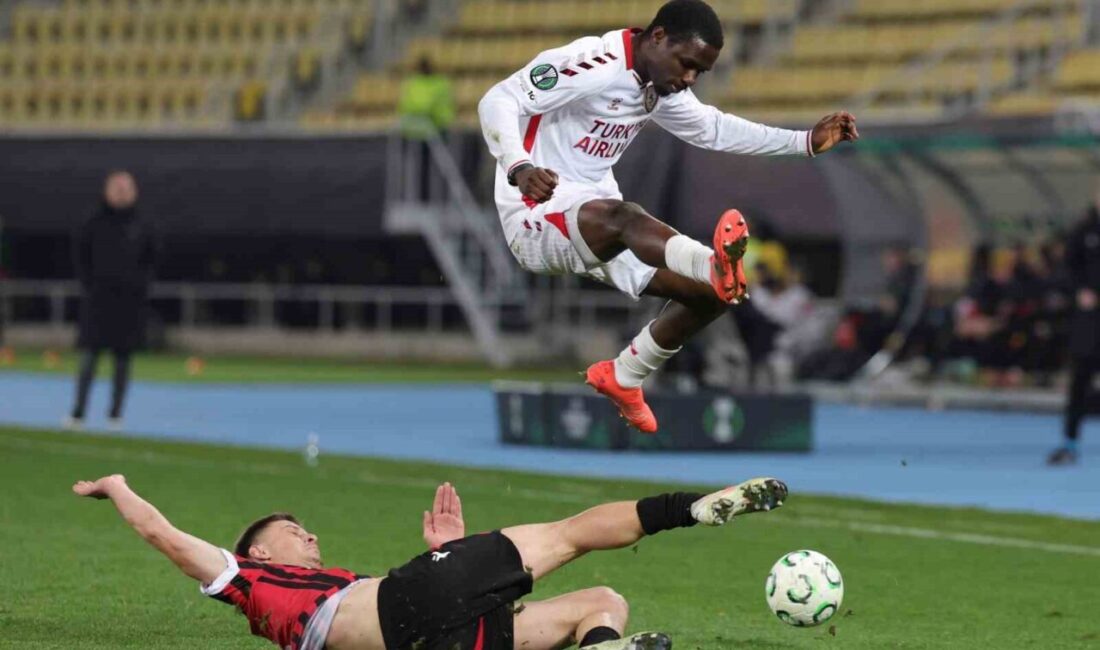 UEFA Konferans Ligi son 16 play-off turu ilk maçında Samsunspor,