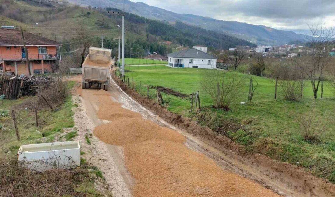 DÜZCE (İHA) – Yığılca İlçe Özel İdaresi ekiplerince Hebeler Köyü’nde