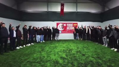 İzmir’in Bayındır ilçesinde Ülkü Ocakları İzmir İl Başkanlığı tarafından düzenlenen