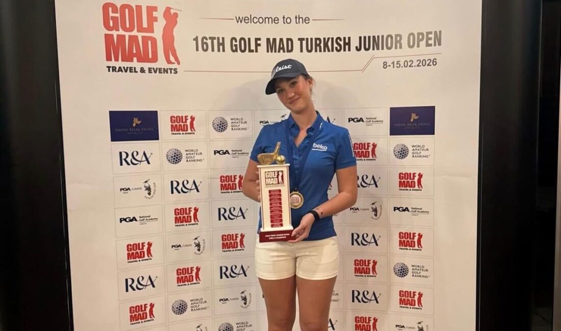 Ataşehir Golf Kulübü’nün milli oyuncusu Deniz Sapmaz, Antalya’da yapılan Golf