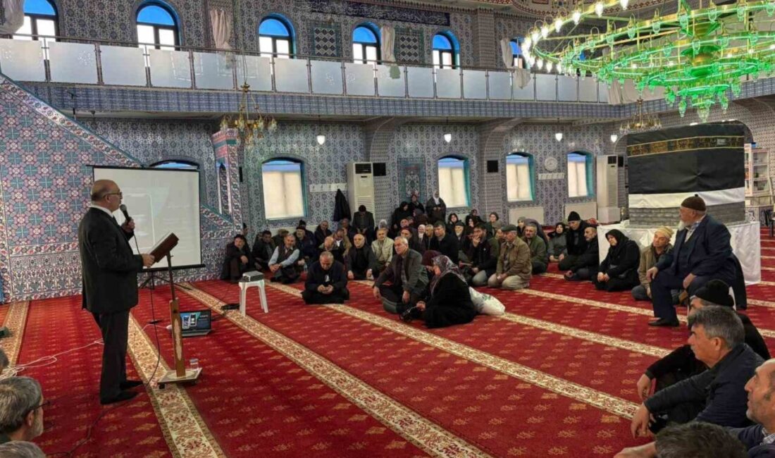 Afyonkarahisar İl Müftülüğü tarafından umre ve hac gibi vazifelerini yerine