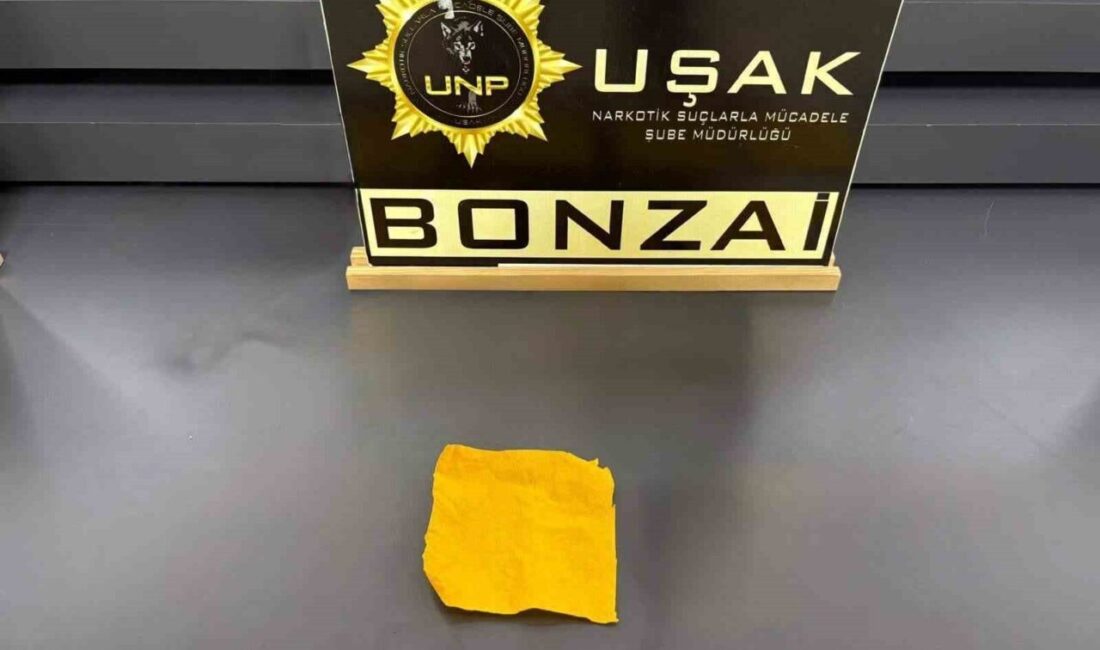 Uşak’ta 2 ayrı adrese gerçekleştiren uyuşturucu operasyonunda gözaltına alınan 5