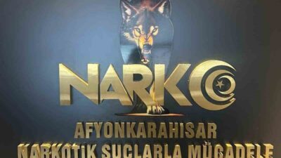 Afyonkarahisar’da polis tarafından gerçekleştirilen uyuşturucu operasyonunda 2 kişi gözaltına alınırken,