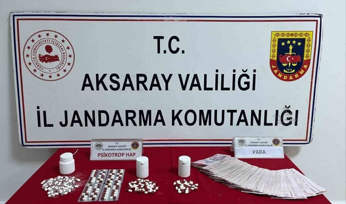 Aksaray’da uyuşturucu imal ve ticaretini yapan şüpheli jandarmanın operasyonuyla uyuşturucu