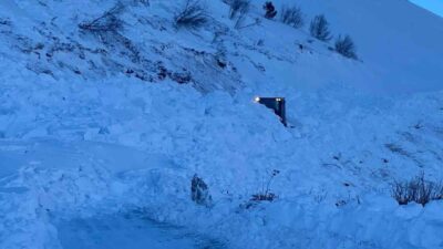 Artvin Valisi Dr. Turan Ergün, Ardanuç’taki çığ bölgesinde 5 ayrı