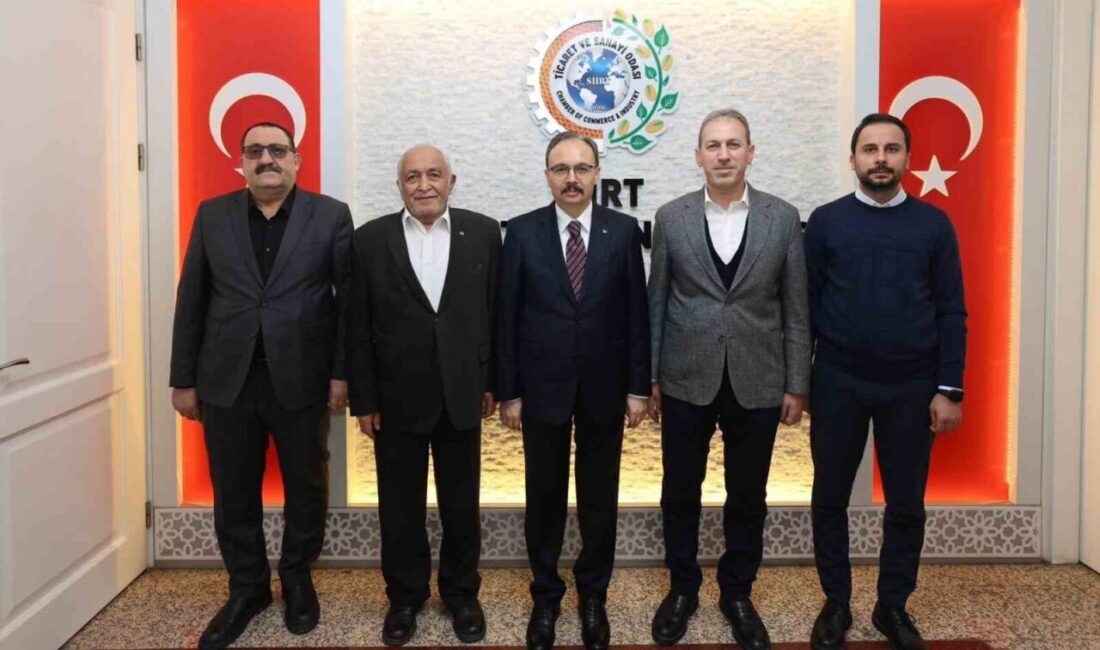 Siirt Valisi Dr. Kemal Kızılkaya, Siirt Ticaret ve Sanayi Odası