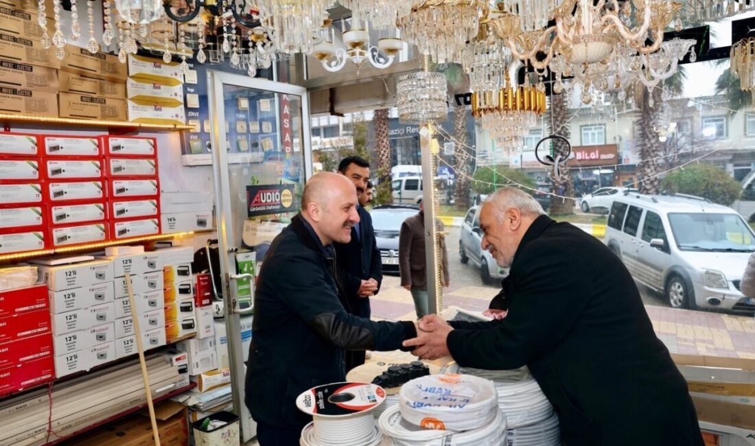 Adıyaman Valisi Osman Varol, Kahta Kaymakamı Muhammed Üsame Soysal ile