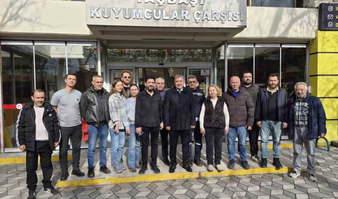 Eskişehir Valisi Dr. Erdinç Yılmaz, Taşbaşı Kuyumcular Çarşısı’nda kapı kapı