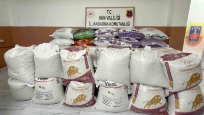 Van’ın Başkale ilçesinde jandarma ekiplerince yürütülen çalışmalar sonucunda 3,5 milyon