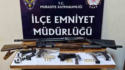 VAN (İHA) – Van’ın Muradiye ilçesinde polis ekiplerince yürütülen çalışmalar