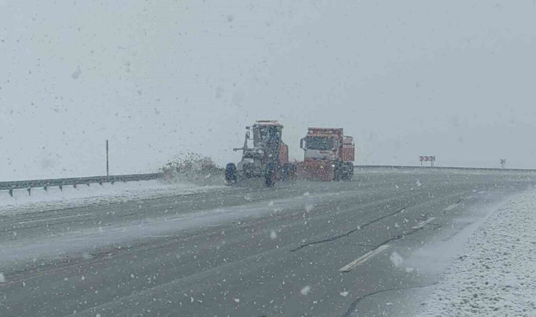 Van’da etkili olan kar yağışı nedeniyle 43 yerleşim yerinin yolu