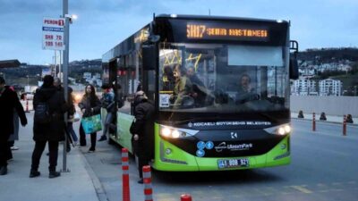 Kocaeli Şehir Hastanesi’ne ulaşımı kolaylaştırmak amacıyla hayata geçirilen yeni otobüs
