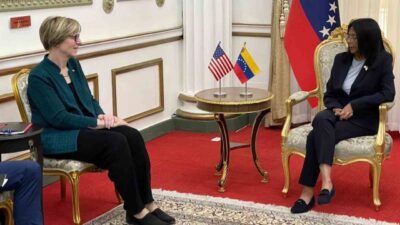 Venezuela Geçici Devlet Başkanı Delcy Rodriguez, ABD’nin Venezuela özel temsilcisi