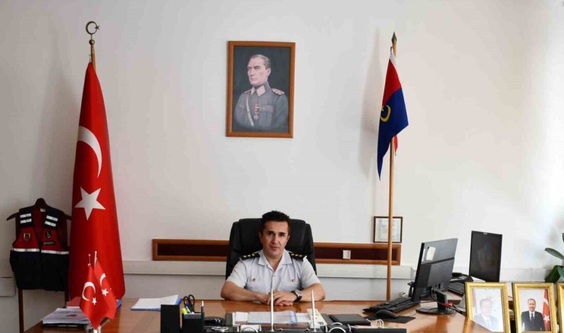 Samsun’un Vezirköprü ilçesinde yaklaşık iki yıldır İlçe Jandarma Komutanı olarak