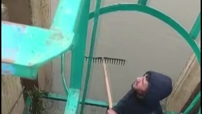 Sivas’ın Yıldızeli ilçesinde köy sakinleri, ihbarlara rağmen DSİ gereğini yapmayınca