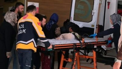 Bursa’nın İnegöl ilçesinde 2 katlı villanın merdivenlerinden düşen 1 yaşındaki