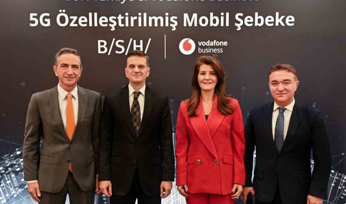 Vodafone Business ve BSH Ev Aletleri, Türkiye üretim sektöründe 5G