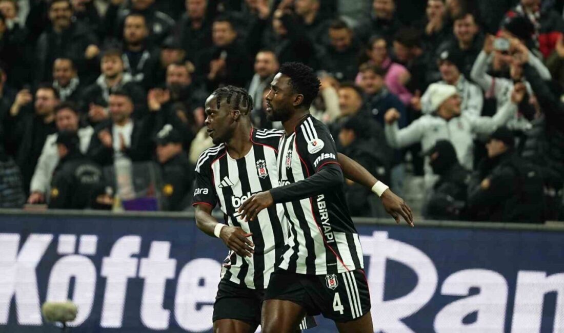 Beşiktaş’ın Nijeryalı orta saha oyuncusu Wilfred Ndidi, Göztepe karşısında attığı