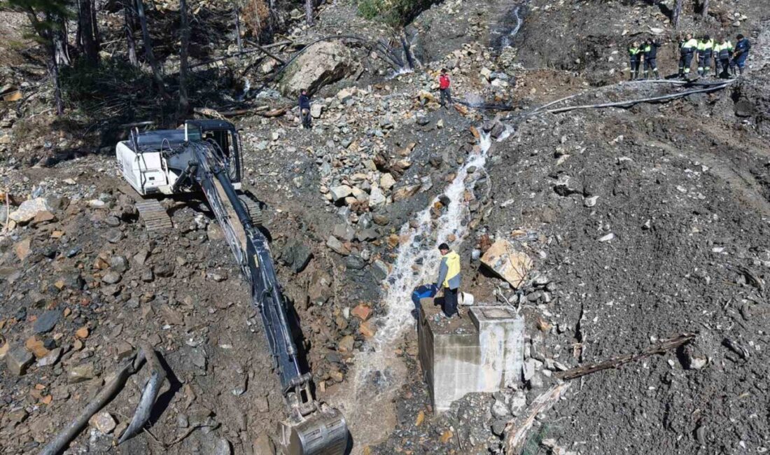 MUSKİ Genel Müdürlüğü, Köyceğiz ilçesi Pınar ve Çayhisar Mahallelerini besleyen