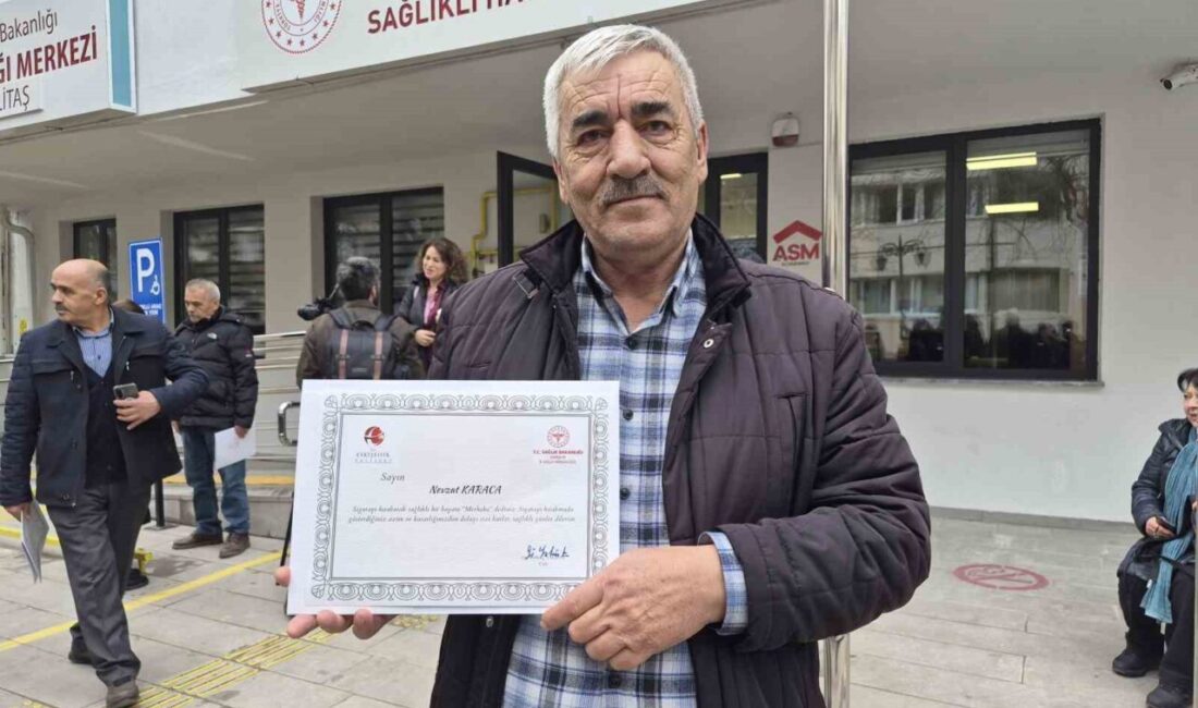 Eskişehir Valisi Dr. Erdinç Yılmaz, yaklaşık 40 yıldır bağımlısı olduğu
