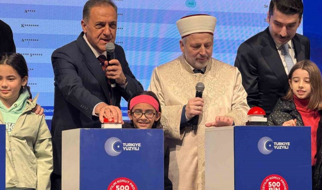 Yalova’da “Yüzyılın Konut Projesi” çerçevesinde yapılacak bin 805 konutun hak