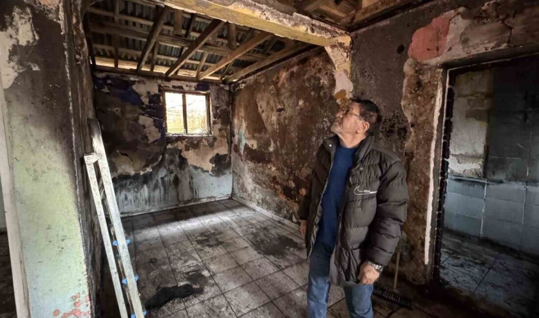 Zonguldak’ta geçen Aralık ayında iki katlı bir evin üst katında