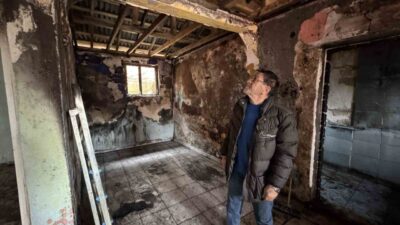 Zonguldak’ta geçen Aralık ayında iki katlı bir evin üst katında