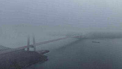 Asya ve Avrupa kıtalarını birbirine bağlayan Yavuz Sultan Selim Köprüsü