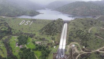 Aydın’ın Karpuzlu ilçesinde bulunan Yaylakavak Barajı son yağışlarla birlikte tam