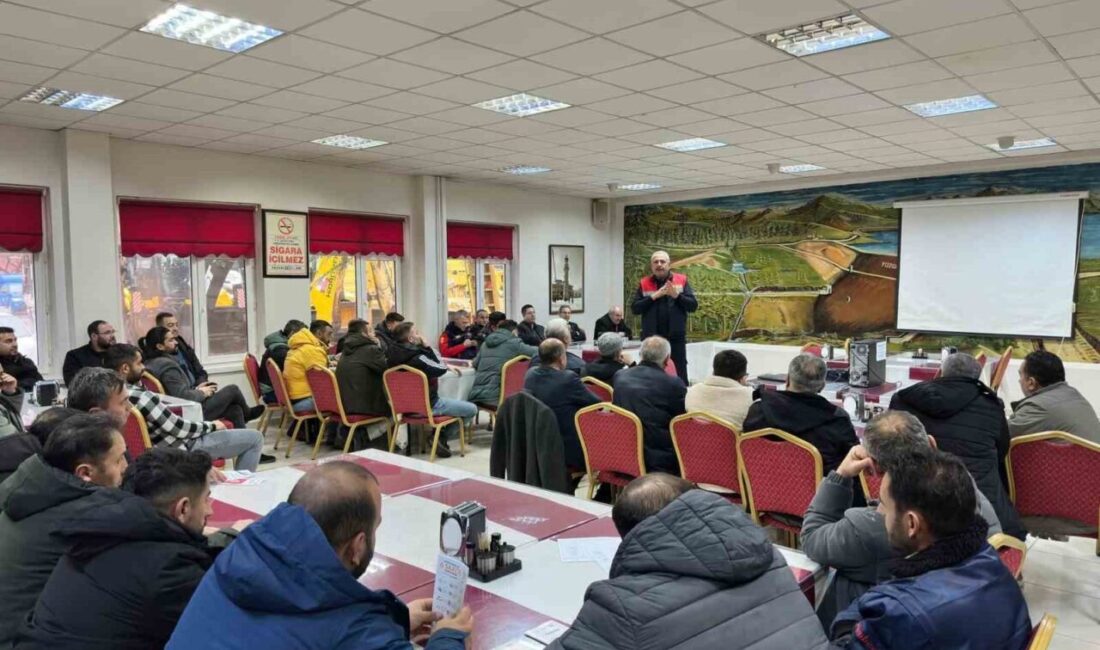 Yozgat Belediyesi İtfaiye Müdürlüğü personeli yangından korunma eğitimi verdi. Yozgat