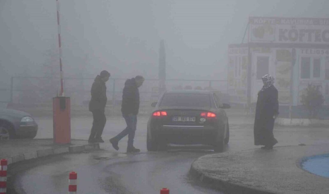 Yozgat’ta etkili olan yoğun sis hayatı olumsuz etkiledi, kentte görüş