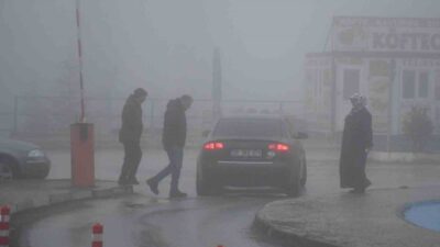 Yozgat’ta etkili olan yoğun sis hayatı olumsuz etkiledi, kentte görüş