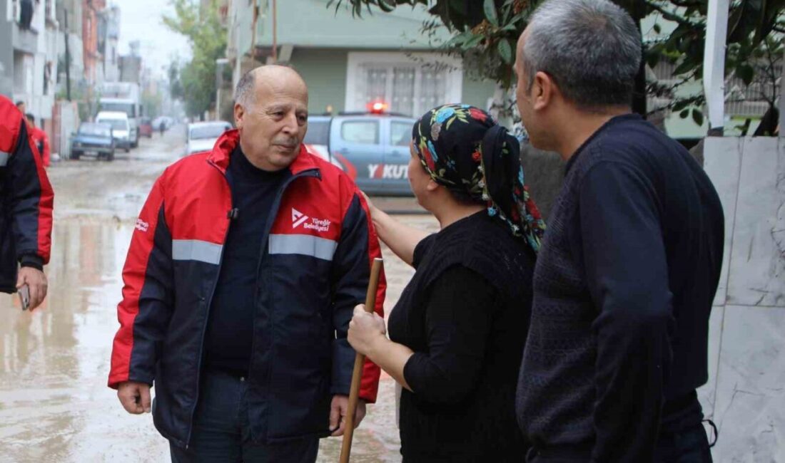 Yüreğir Belediye Başkanı Ali Demirçalı, yaşanan sel sonrası hiçbir vatandaşın